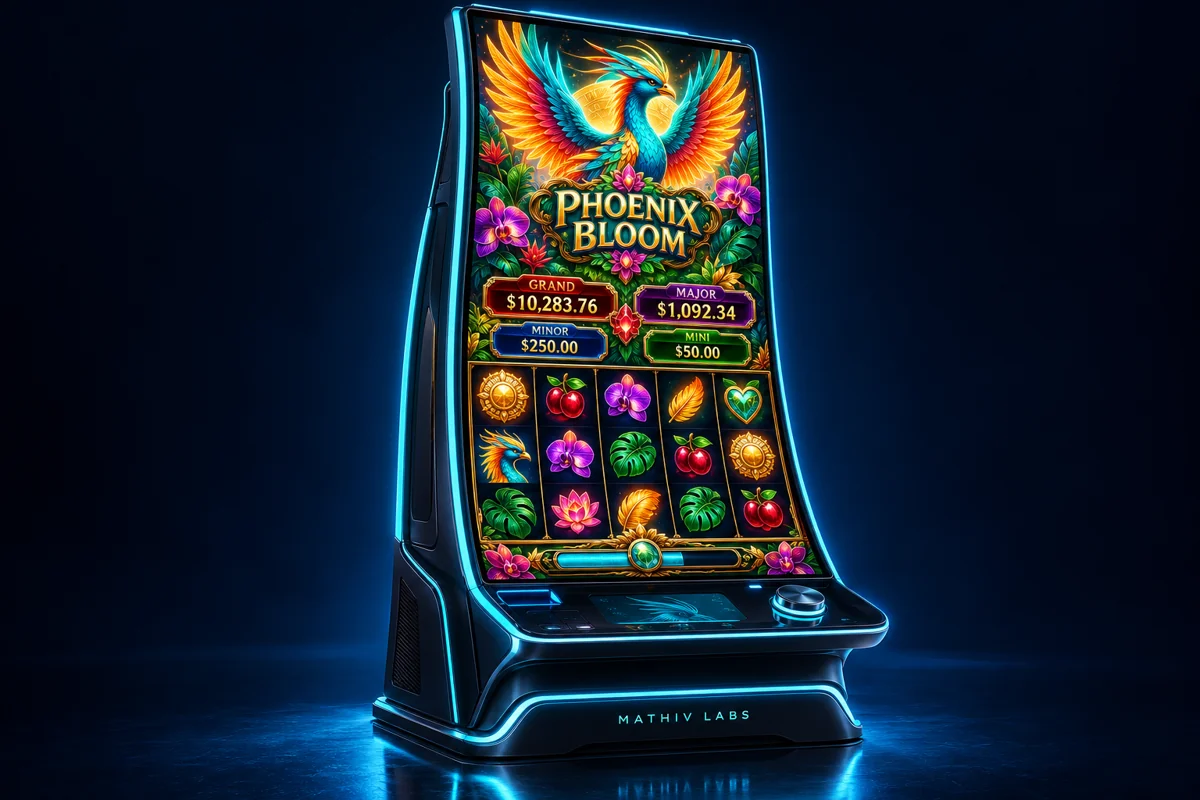 Phoenix Bloom: Tropical phoenix · S-curve cabinet